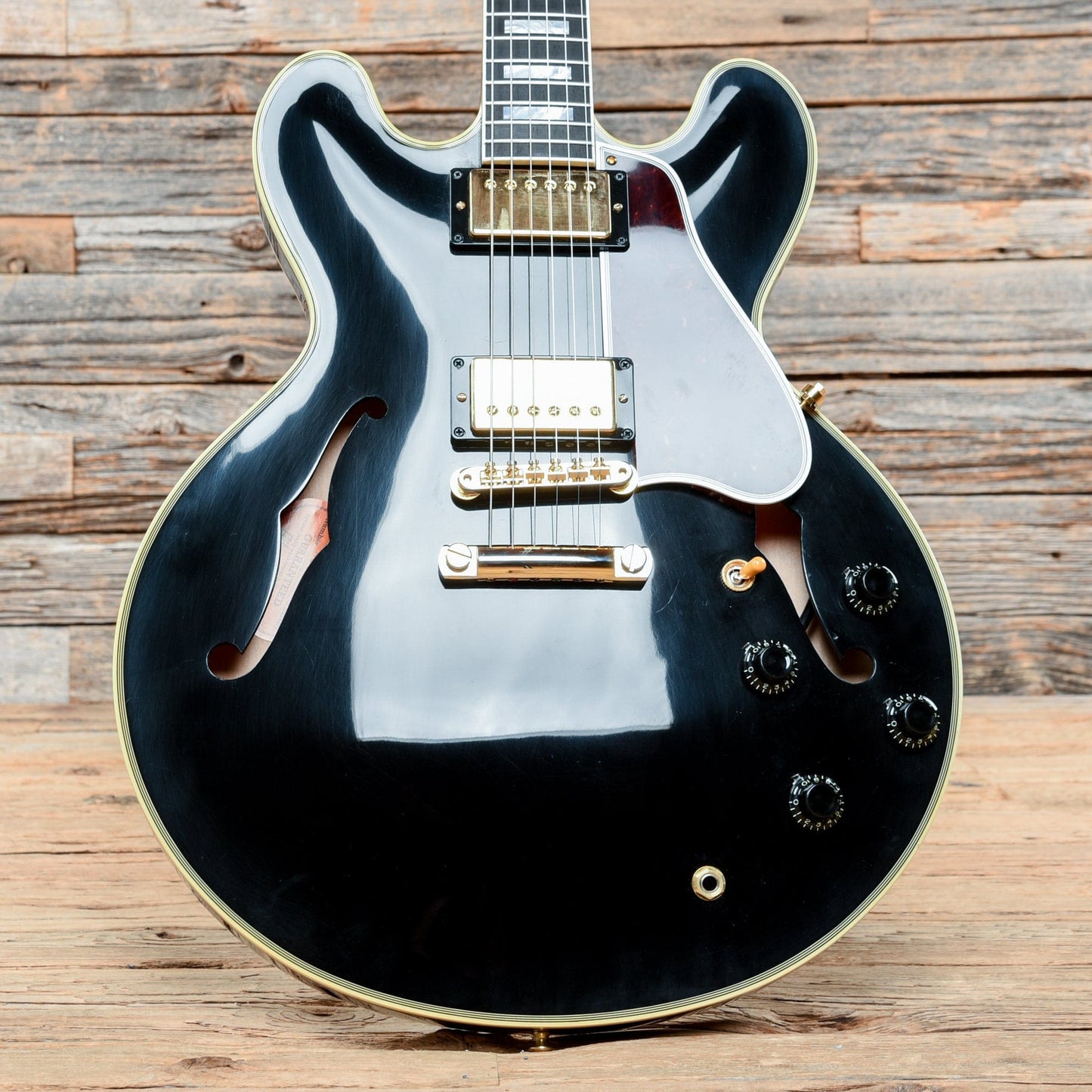 Gibson CS 1959 ES-355 Reissue Stop Bar Ebony VOS Electric Guitars / Semi-Hollow