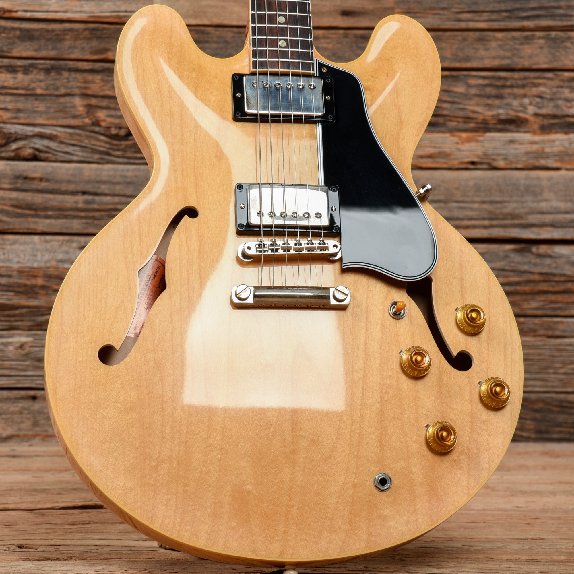 Gibson Custom 1959 ES-335 Dot Reissue Natural 2021 Electric Guitars / Semi-Hollow