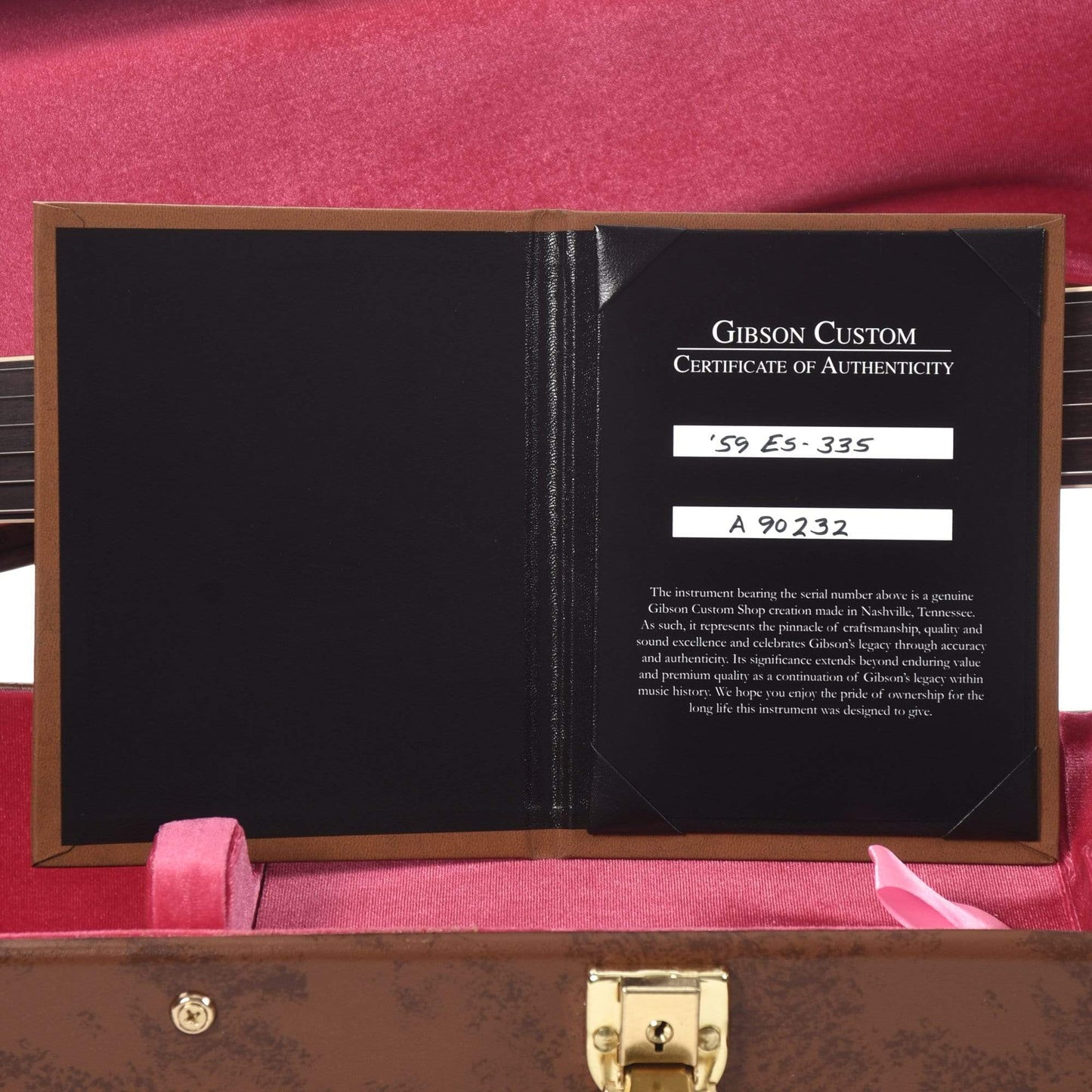 Gibson Custom 1959 ES-335 Reissue Vintage Burst VOS Electric Guitars / Semi-Hollow