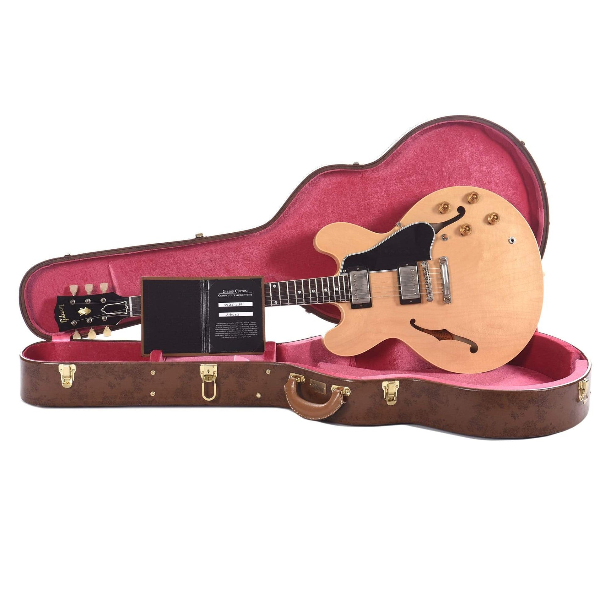 Gibson Custom 1959 ES-335 Reissue Vintage Natural VOS NAMM 2020 Electric Guitars / Semi-Hollow