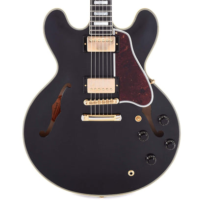 Gibson Custom 1959 ES-355 Reissue Stop Bar Ebony VOS Electric Guitars / Semi-Hollow
