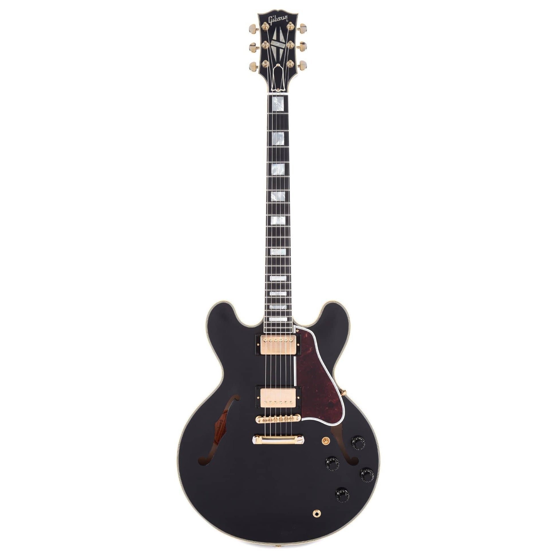 Gibson Custom 1959 ES-355 Reissue Stop Bar Ebony VOS Electric Guitars / Semi-Hollow