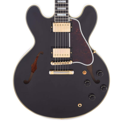 Gibson Custom 1959 ES-355 Reissue Stop Bar Ebony VOS Electric Guitars / Semi-Hollow