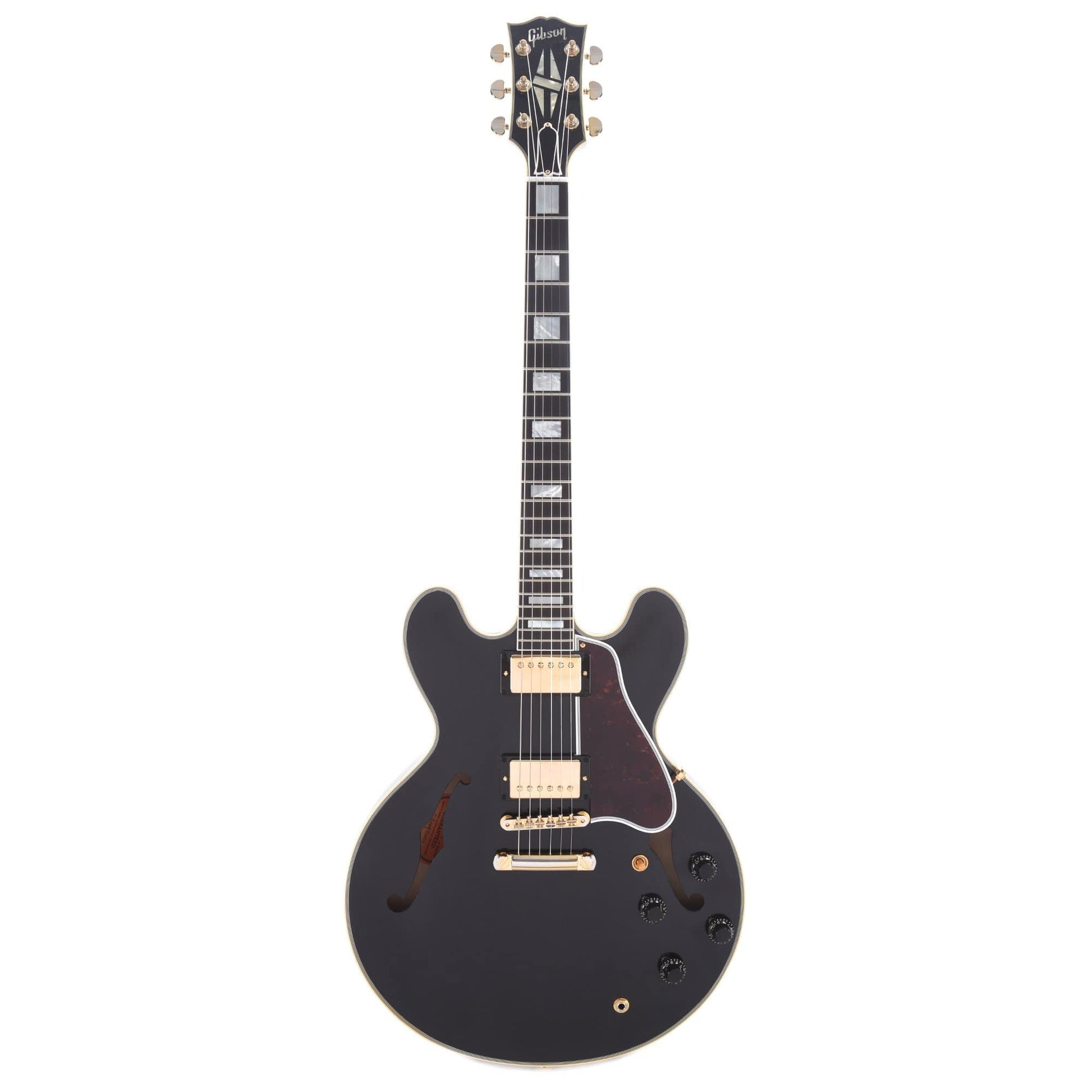 Gibson Custom 1959 ES-355 Reissue Stop Bar Ebony VOS Electric Guitars / Semi-Hollow
