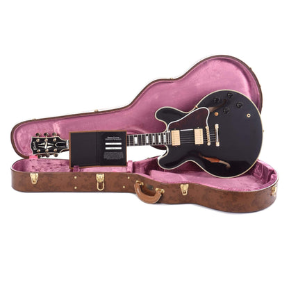 Gibson Custom 1959 ES-355 Reissue Stop Bar Ebony VOS Electric Guitars / Semi-Hollow