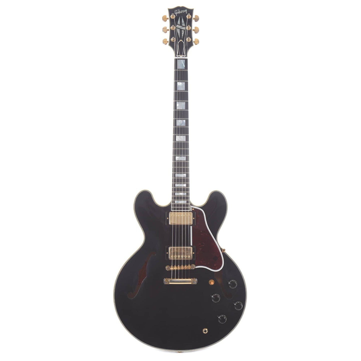 Gibson Custom 1959 ES-355 Reissue Stop Bar Ebony VOS Electric Guitars / Semi-Hollow