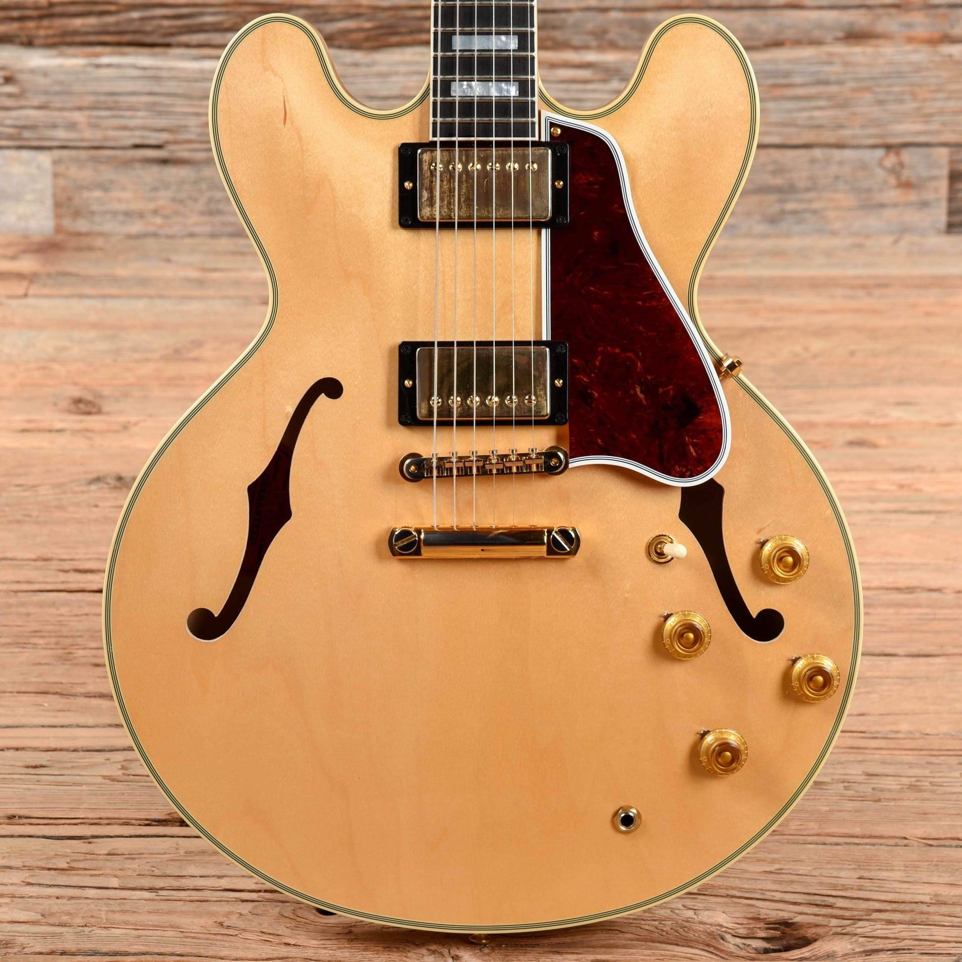 Gibson Custom 1959 ES-355 Reissue Stopbar Natural 2021 Electric Guitars / Semi-Hollow