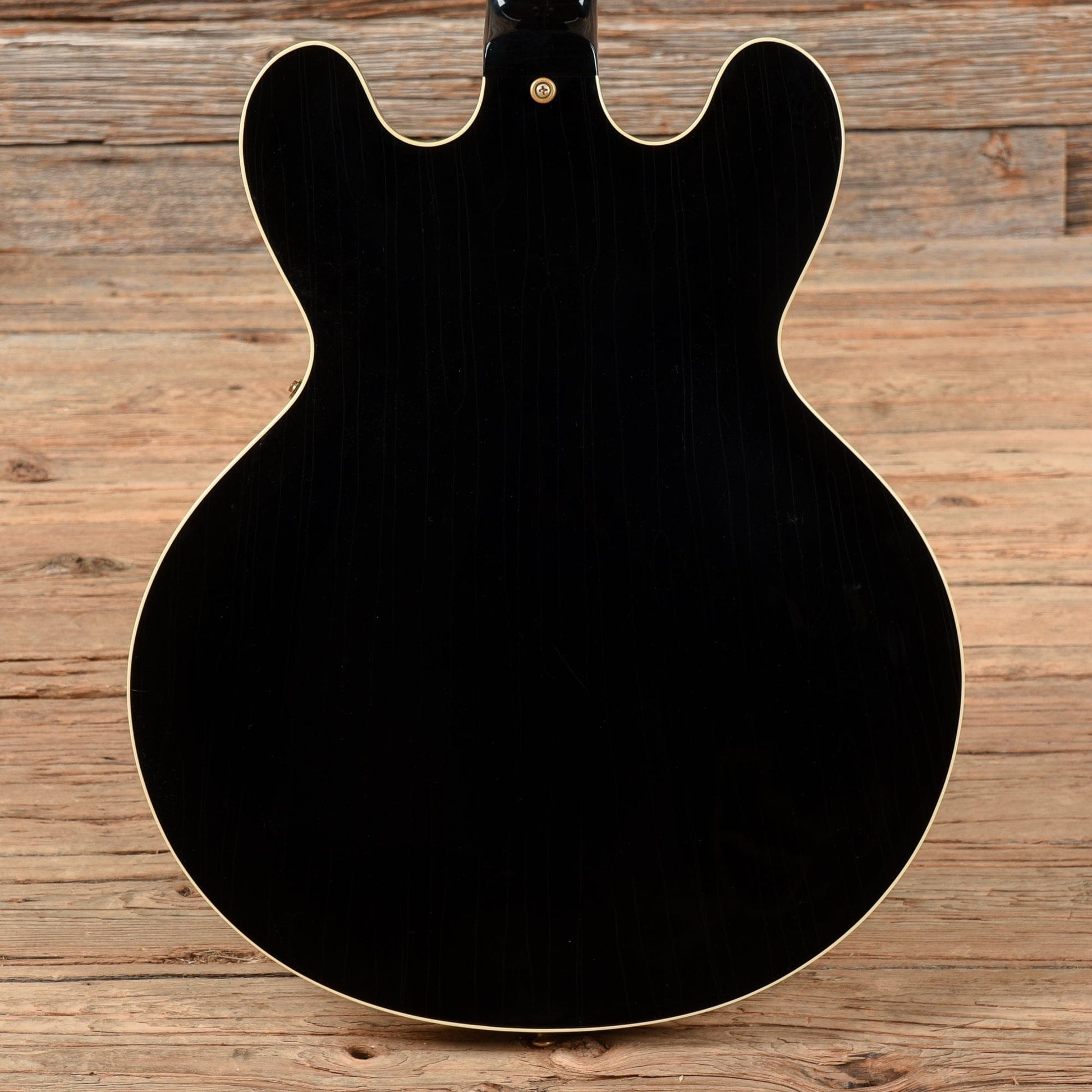 Gibson Custom 1963 ES-335 Reissue "CME Spec" Lightly Aged Ebony Electric Guitars / Semi-Hollow