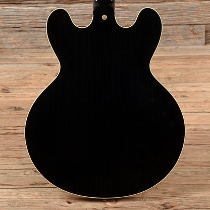 Gibson Custom 1963 ES-335 Reissue "CME Spec" Lightly Aged Ebony Electric Guitars / Semi-Hollow