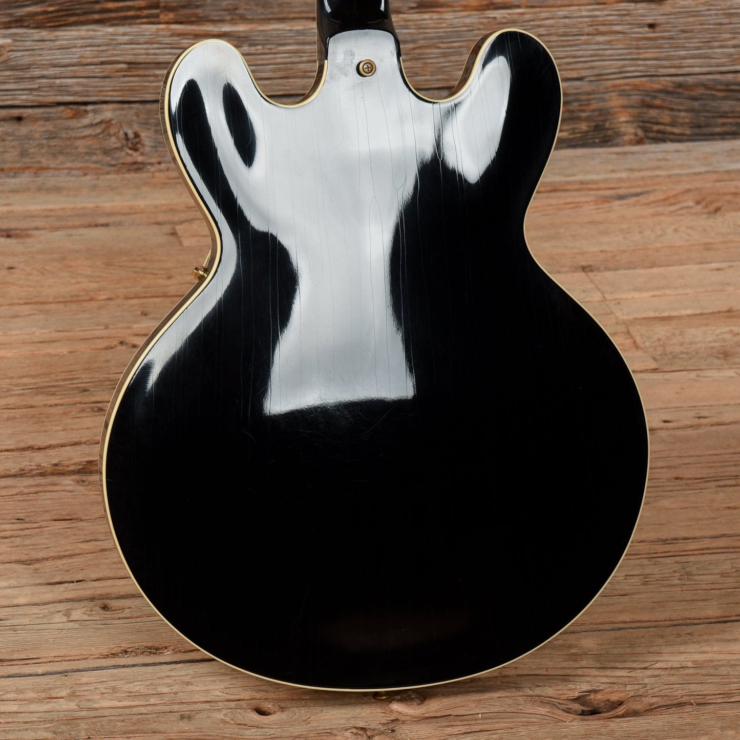 Gibson Custom 1963 ES-335 Reissue "CME Spec" Lightly Aged Ebony Electric Guitars / Semi-Hollow