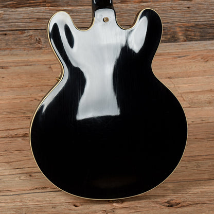 Gibson Custom 1963 ES-335 Reissue "CME Spec" Lightly Aged Ebony Electric Guitars / Semi-Hollow