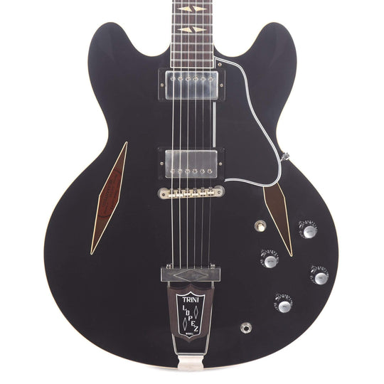 Gibson Custom 1964 Trini Lopez Standard Reissue Ebony VOS Electric Guitars / Semi-Hollow
