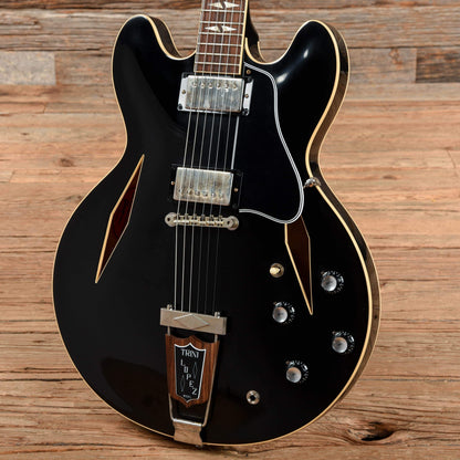 Gibson Custom 1964 Trini Lopez Standard Reissue Ebony VOS Electric Guitars / Semi-Hollow