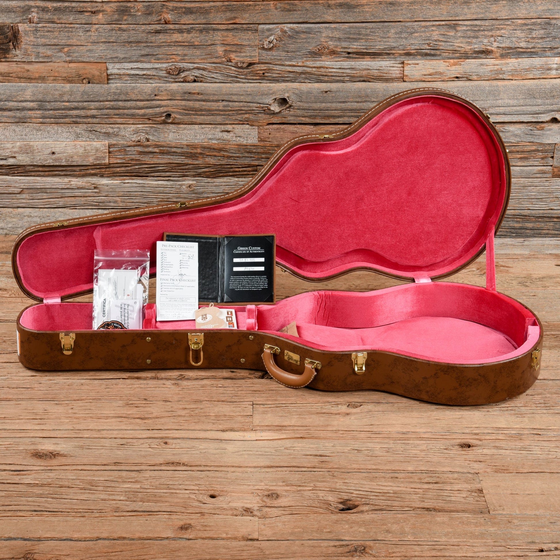 Gibson Custom '59 ES-335 Reissue "CME Spec" Antique Ebony VOS 2019 Electric Guitars / Semi-Hollow