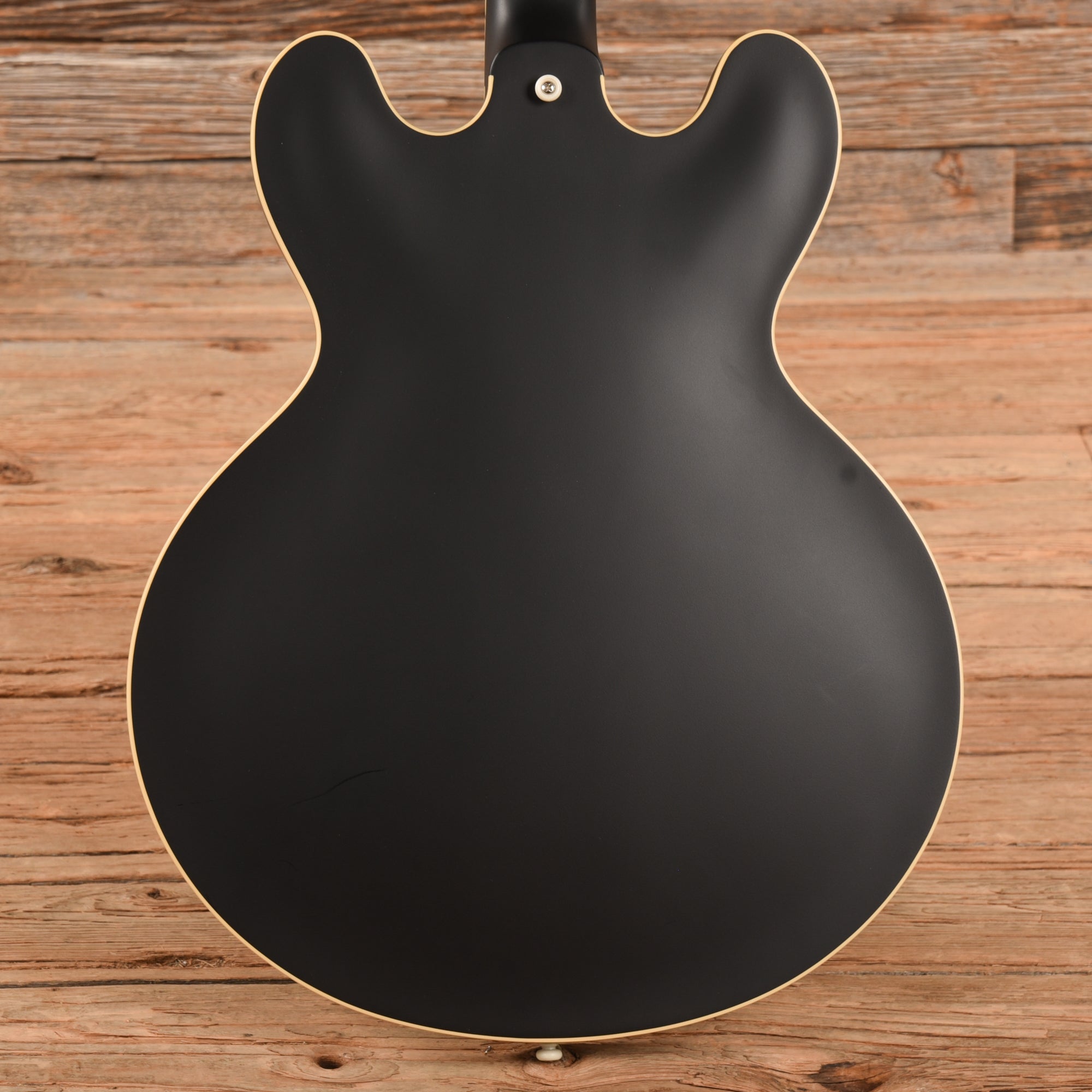 Gibson Custom 59 ES-335 Satin Satin Ebony 2021 LEFTY Electric Guitars / Semi-Hollow