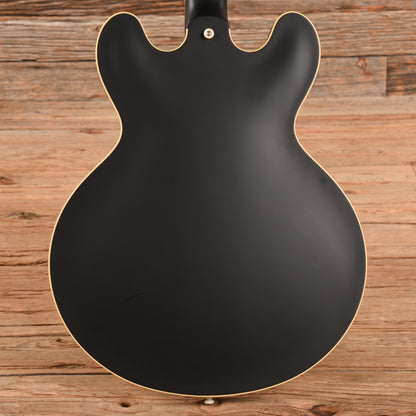 Gibson Custom 59 ES-335 Satin Satin Ebony 2021 LEFTY Electric Guitars / Semi-Hollow