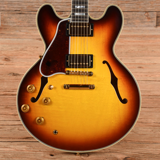 Gibson Custom 59 ES-355 Vintage Sunburst 2022 LEFTY Electric Guitars / Semi-Hollow