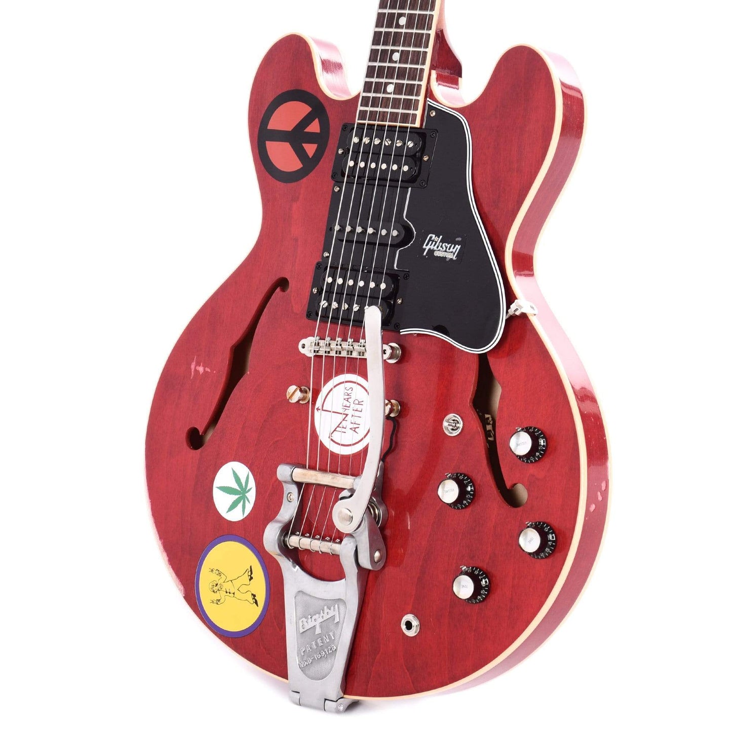 Gibson Custom Alvin Lee ES-335 '69 Festival' Aged Sixties Cherry w/Bigsby Electric Guitars / Semi-Hollow