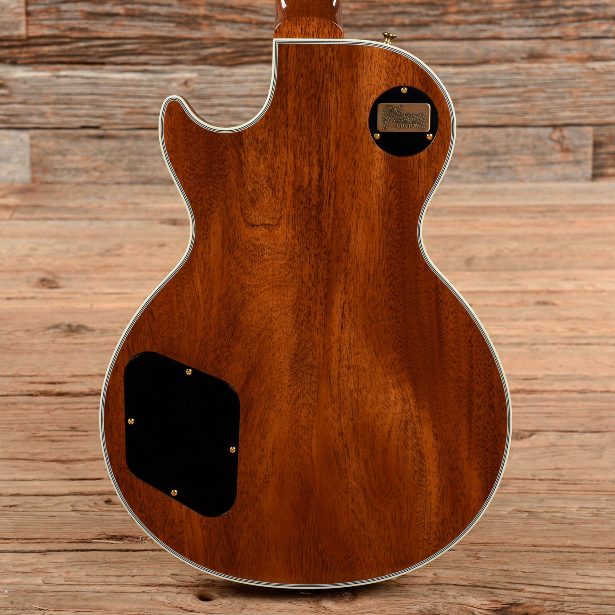 Gibson Custom Benchmark Collection Florentine Les Paul Natural Electric Guitars / Semi-Hollow