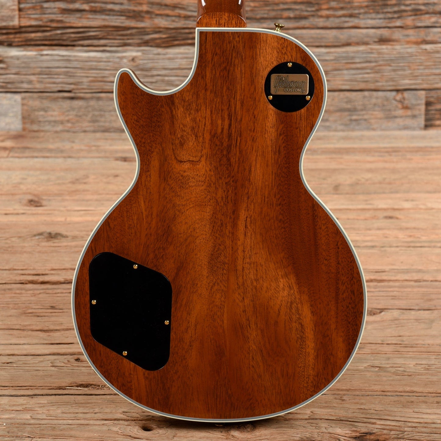 Gibson Custom Benchmark Collection Florentine Les Paul Natural Electric Guitars / Semi-Hollow