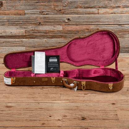 Gibson Custom Benchmark Collection Florentine Les Paul Natural Electric Guitars / Semi-Hollow