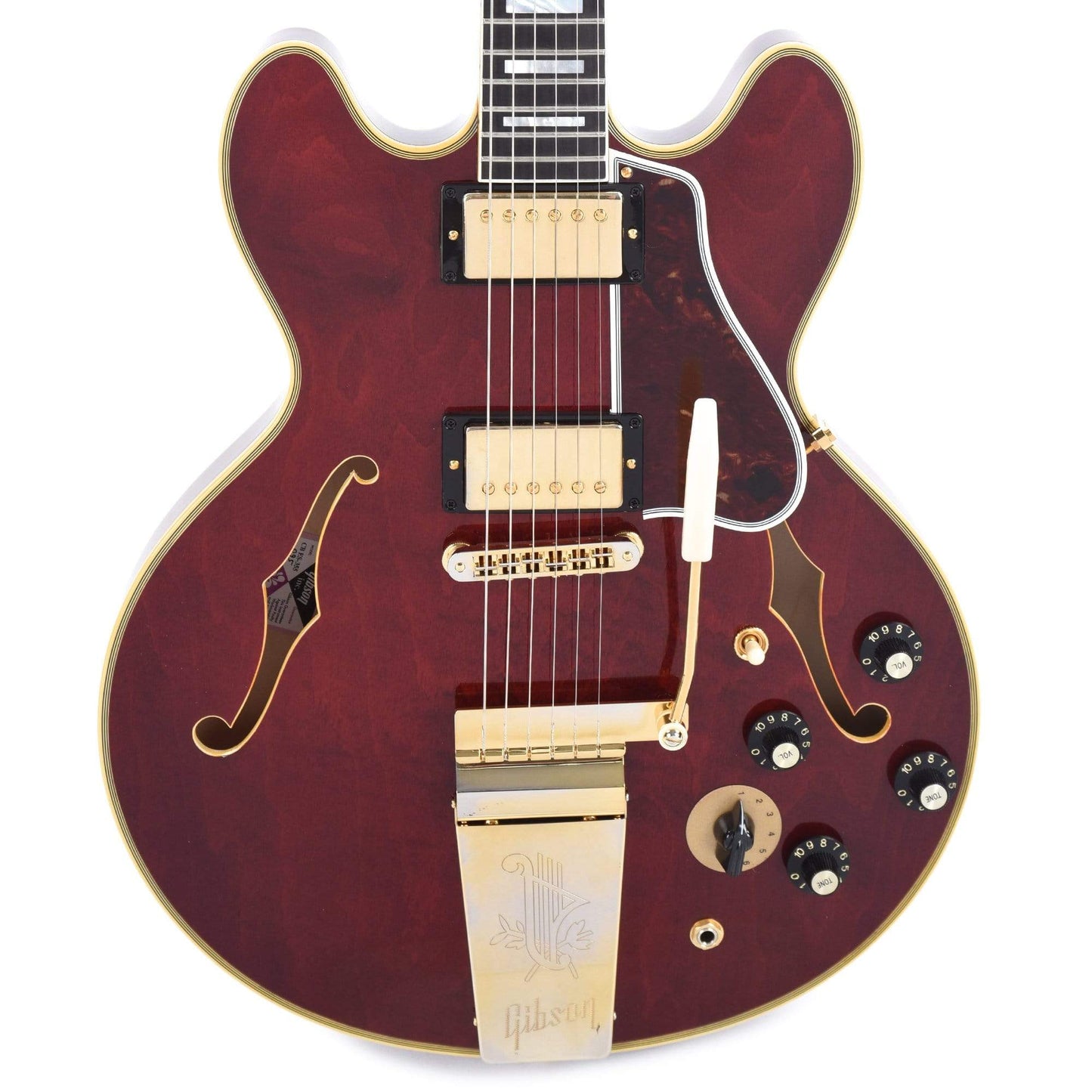 Gibson Custom Chuck Berry 1970's ES-355 Wine Red w/Maestro Vibrola Electric Guitars / Semi-Hollow