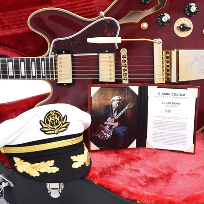 Gibson Custom Chuck Berry 1970's ES-355 Wine Red w/Maestro Vibrola Electric Guitars / Semi-Hollow