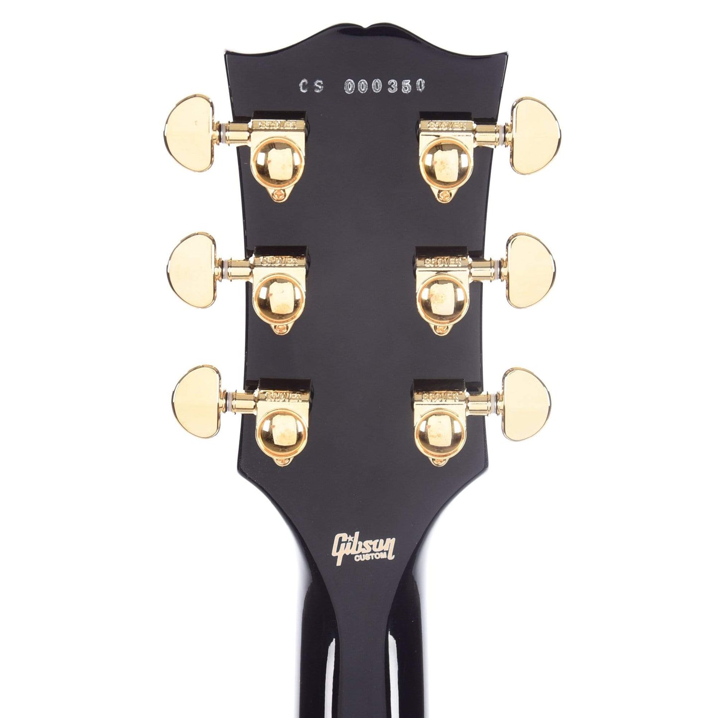 Gibson Custom CS-356 Ebony Gloss w/Ebony Fingerboard Electric Guitars / Semi-Hollow
