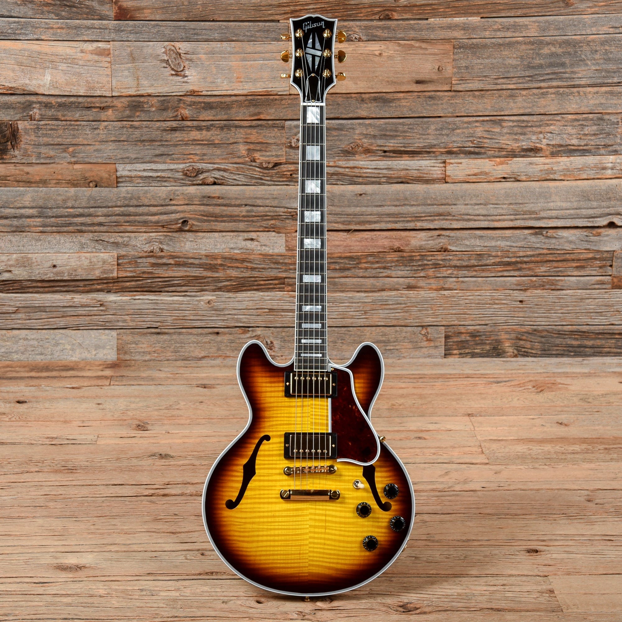 Gibson Custom CS-356 Figured Sunburst 2021 Electric Guitars / Semi-Hollow