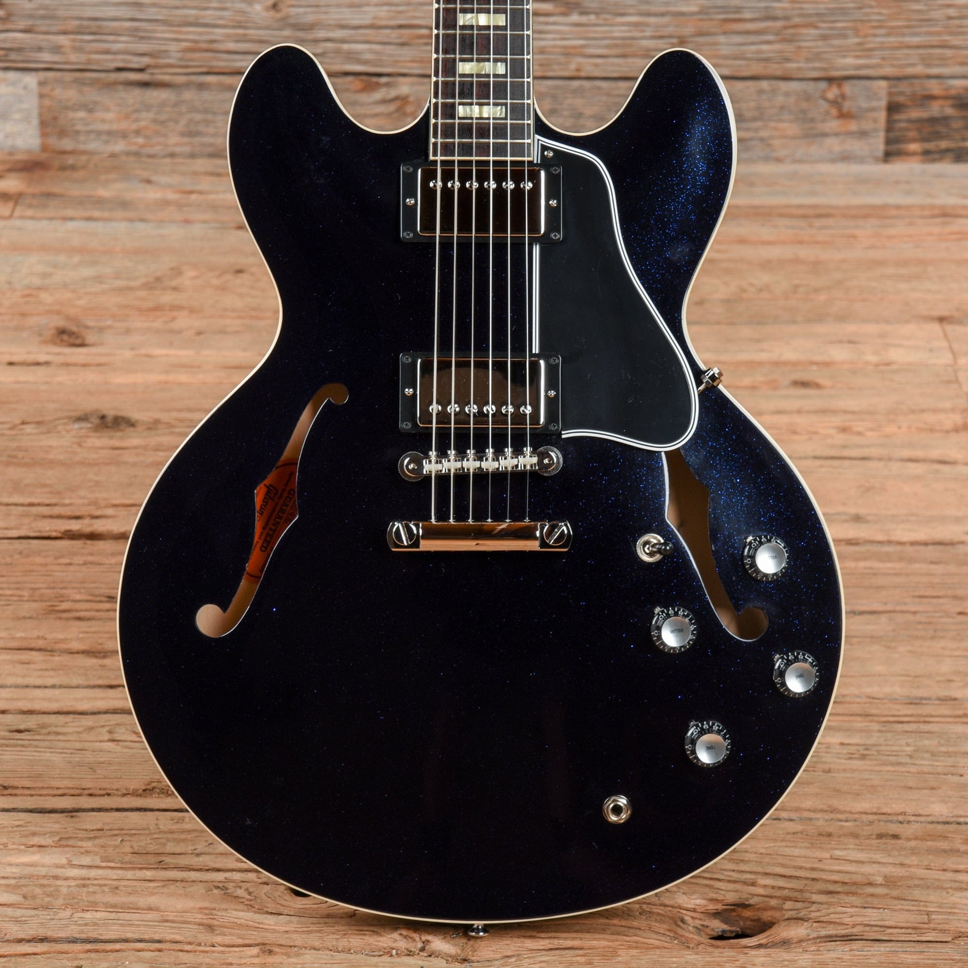 Gibson Custom ES-335 Brunswick Blue Sparkle 2021 Electric Guitars / Semi-Hollow