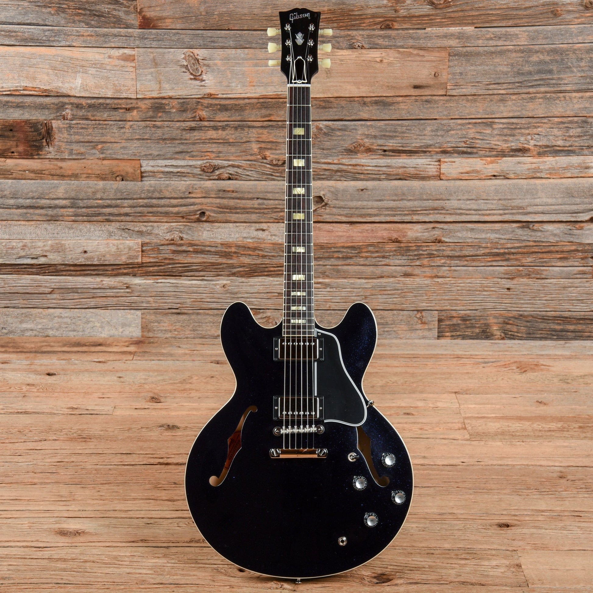 Gibson Custom ES-335 Brunswick Blue Sparkle 2021 Electric Guitars / Semi-Hollow