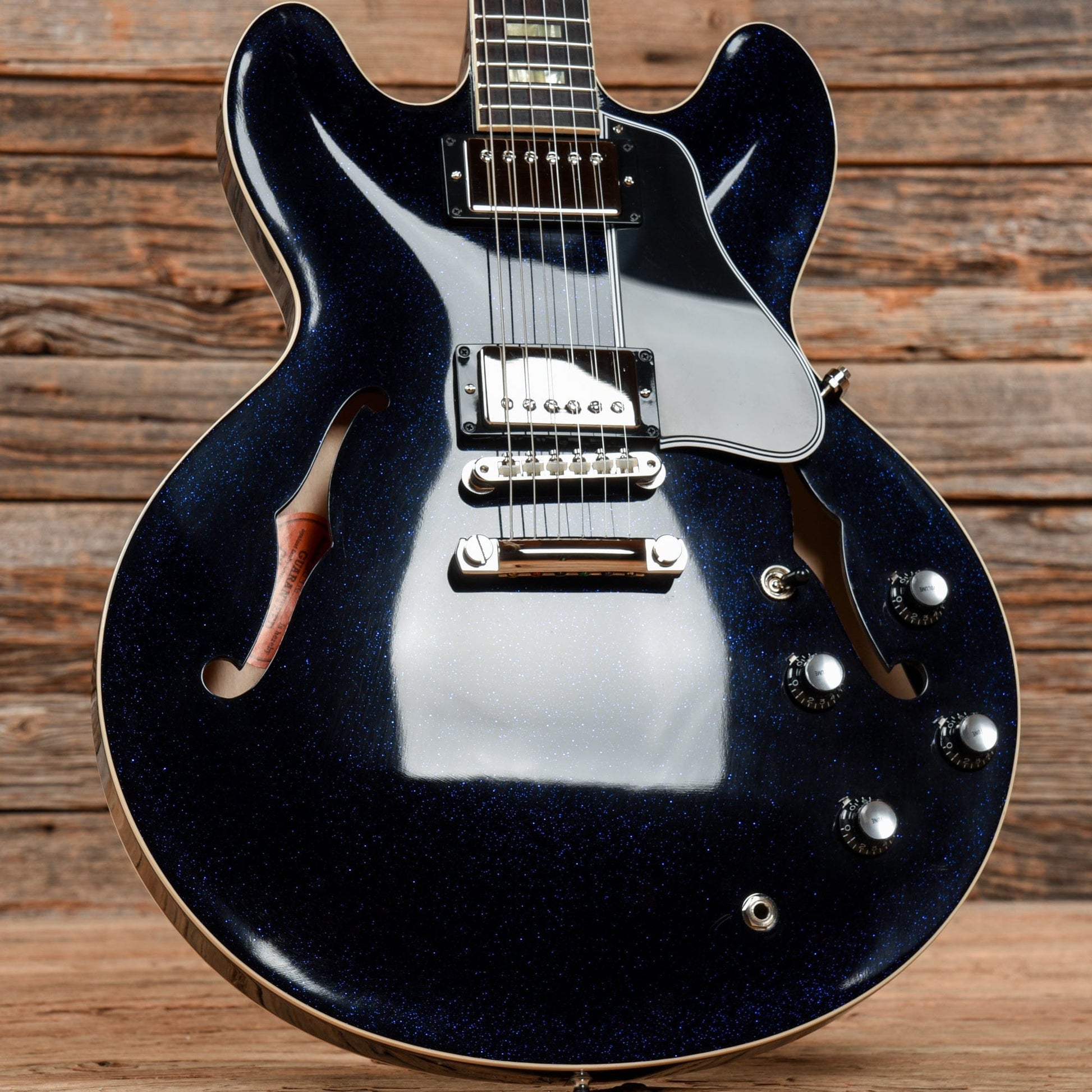 Gibson Custom ES-335 Brunswick Blue Sparkle 2021 Electric Guitars / Semi-Hollow
