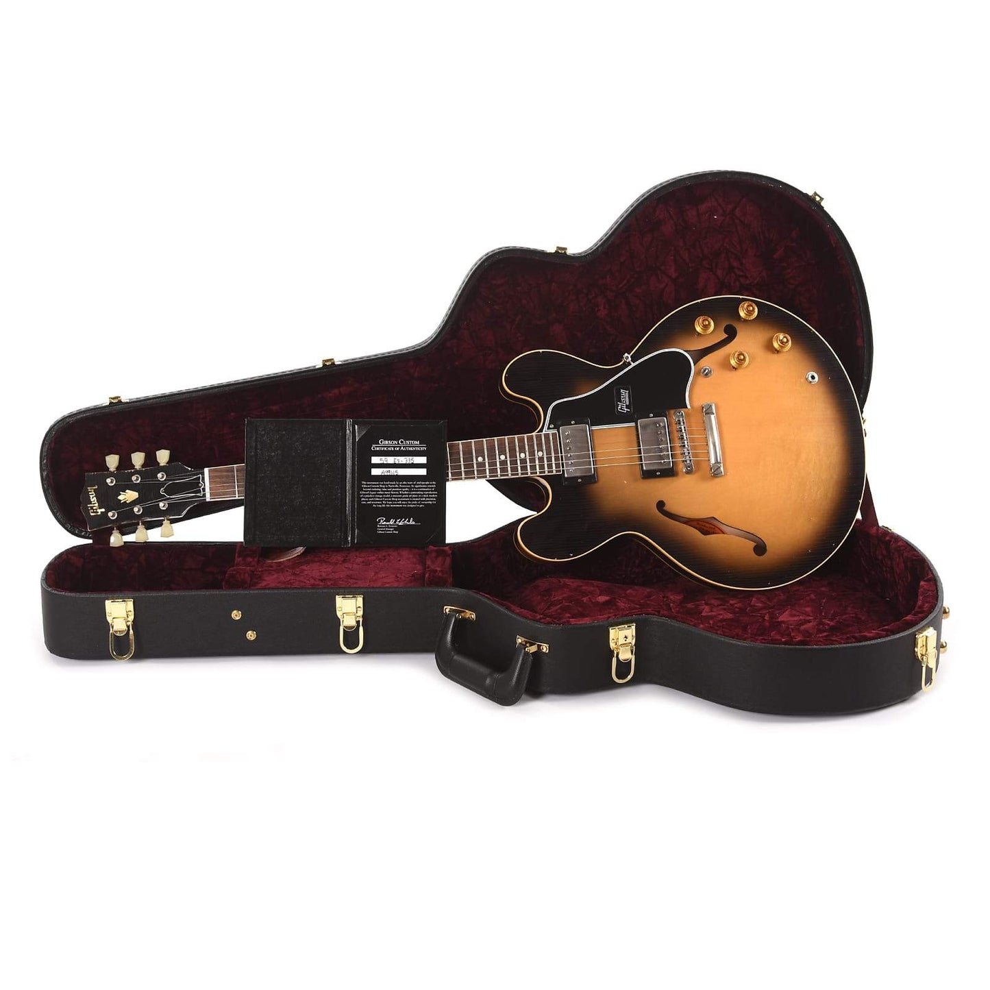 Gibson Custom ES-335 Dot Argentine Gray Heavy Aged Electric Guitars / Semi-Hollow