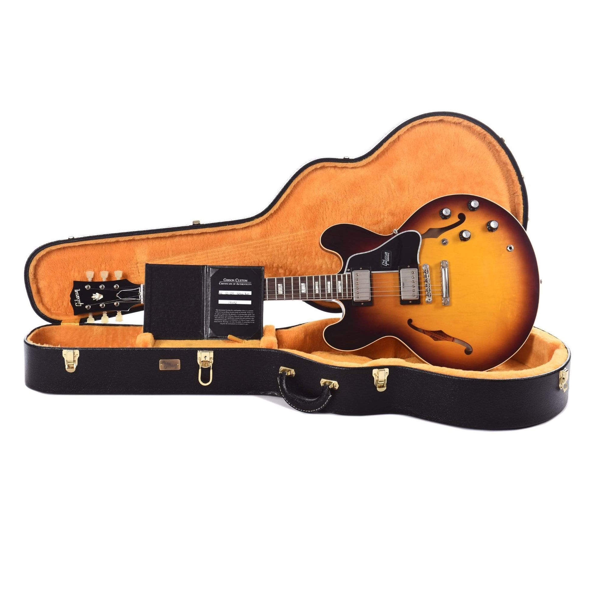 Gibson Custom Historic Series '62 ES-335 Vintage Burst VOS Electric Guitars / Semi-Hollow