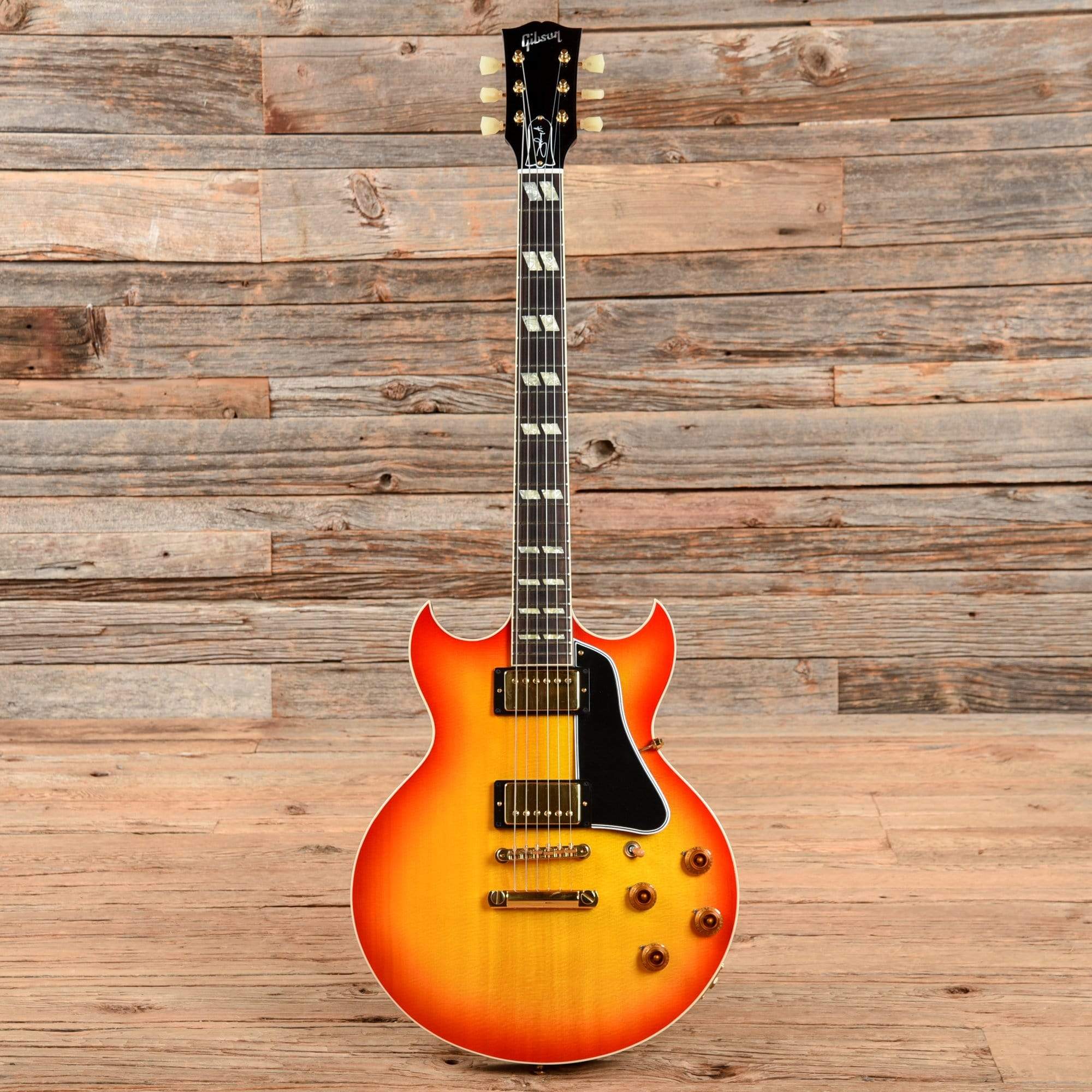 Gibson Custom Johnny A Spruce Top Sunburst 2017 Electric Guitars / Semi-Hollow