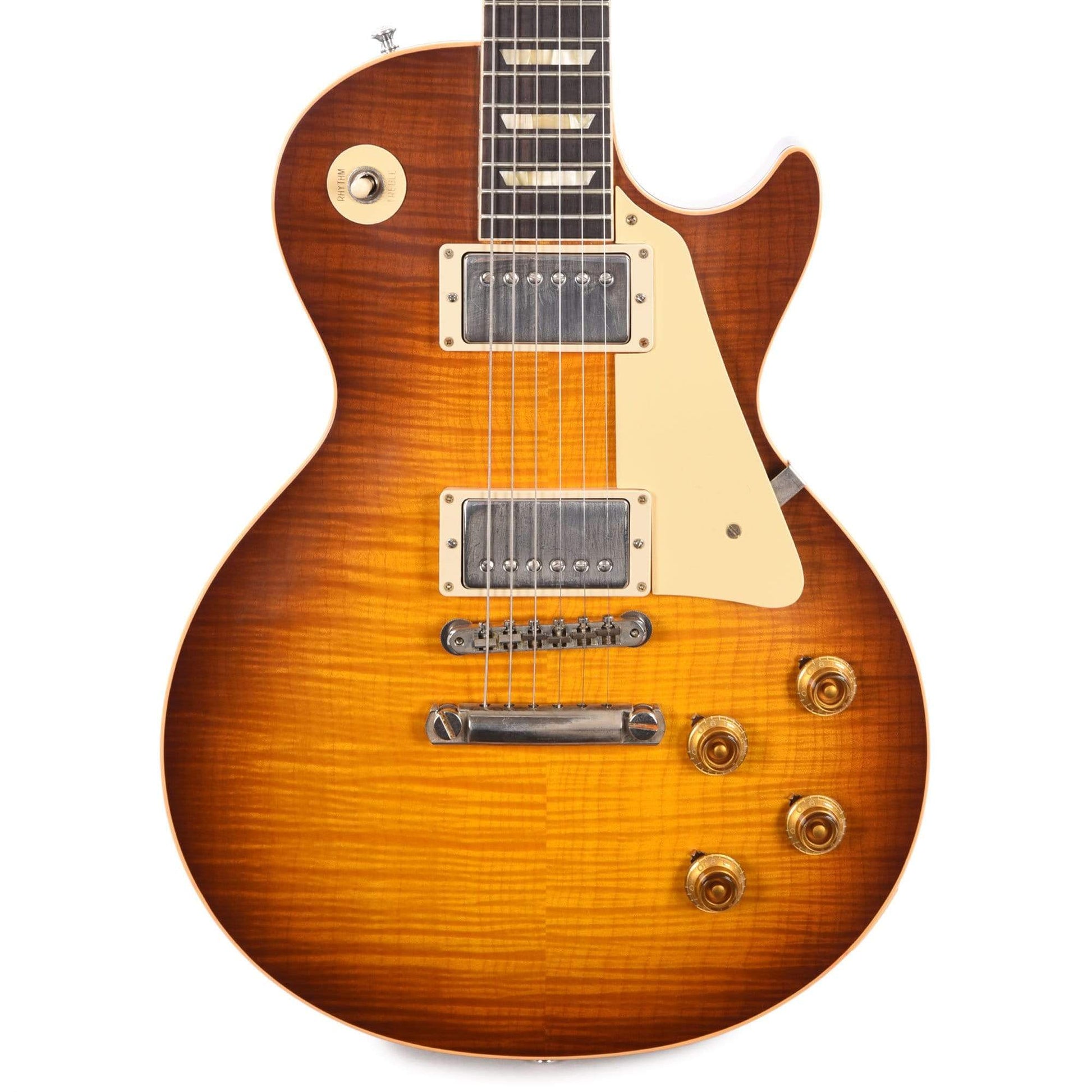 Gibson Custom Shop 1958 Les Paul Standard "CME Spec" Amber VOS w/59 Carmelita Neck Electric Guitars / Semi-Hollow