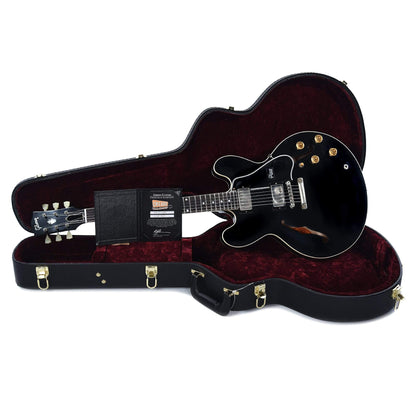 Gibson Custom Shop 1959 ES-335 Ebony VOS NH w/Brazilian Rosewood Fingerboard Electric Guitars / Semi-Hollow