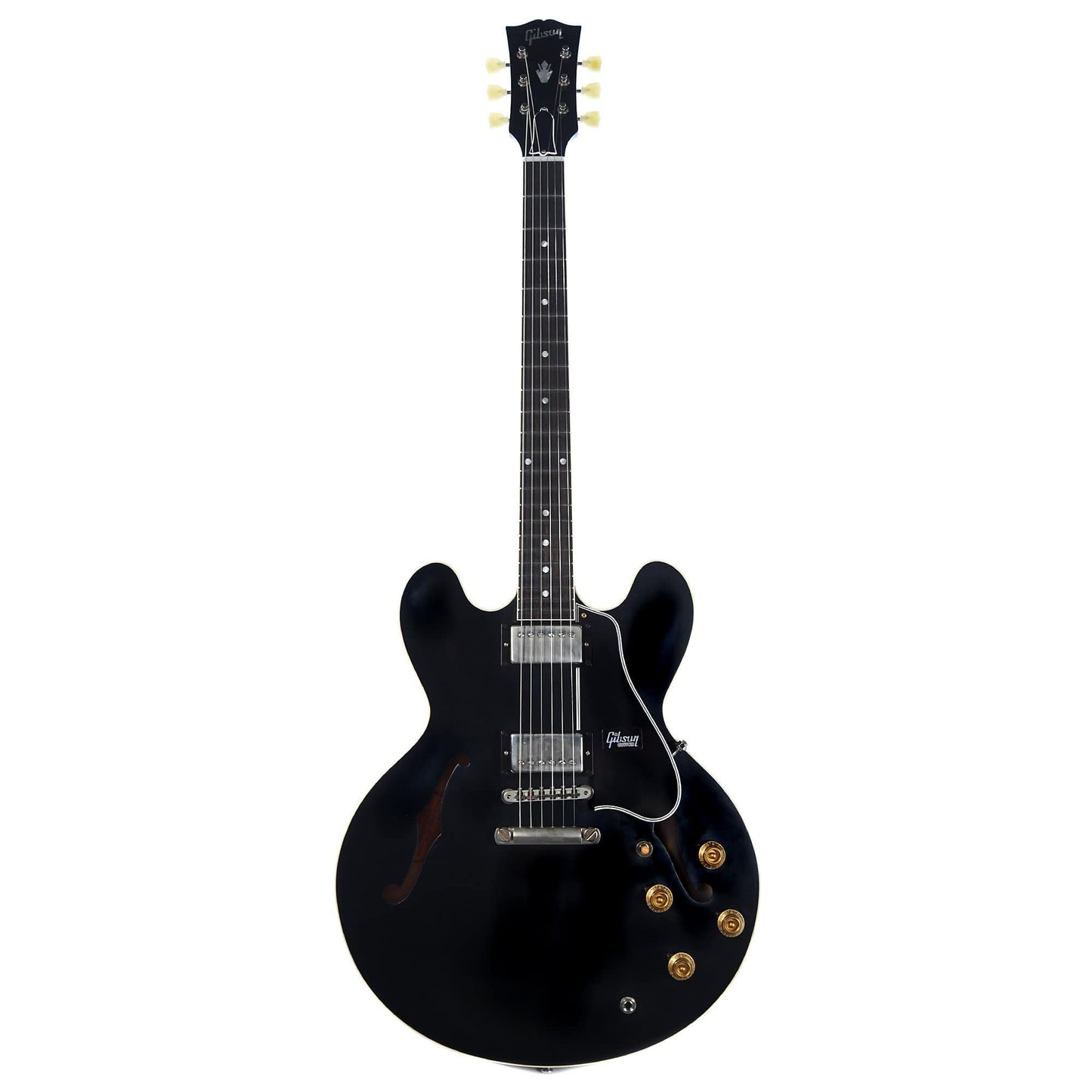 Gibson Custom Shop 1959 ES-335 Ebony VOS NH w/Brazilian Rosewood Fingerboard Electric Guitars / Semi-Hollow
