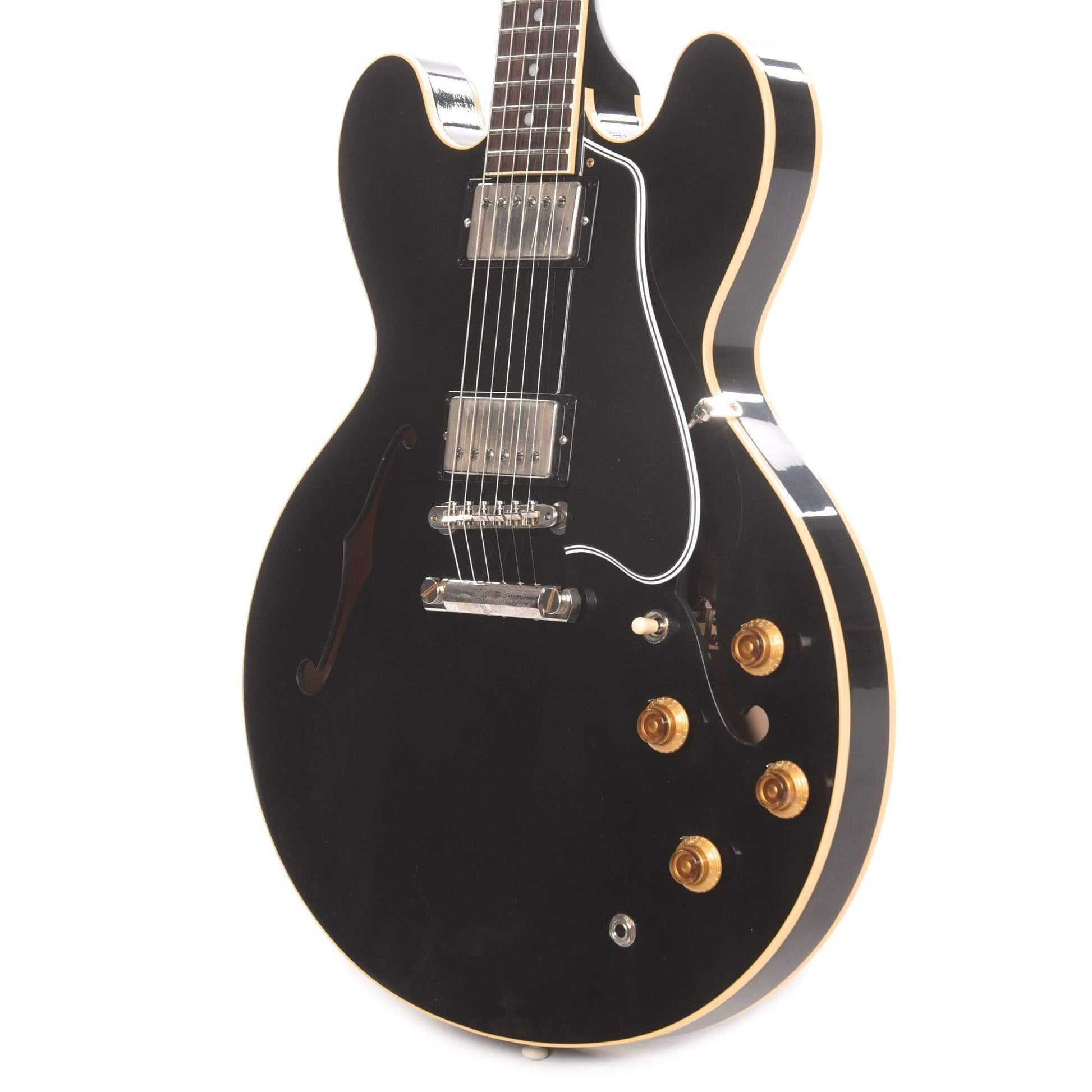 Gibson Custom Shop 1959 ES-335 Reissue "CME Spec" Antique Ebony VOS Electric Guitars / Semi-Hollow