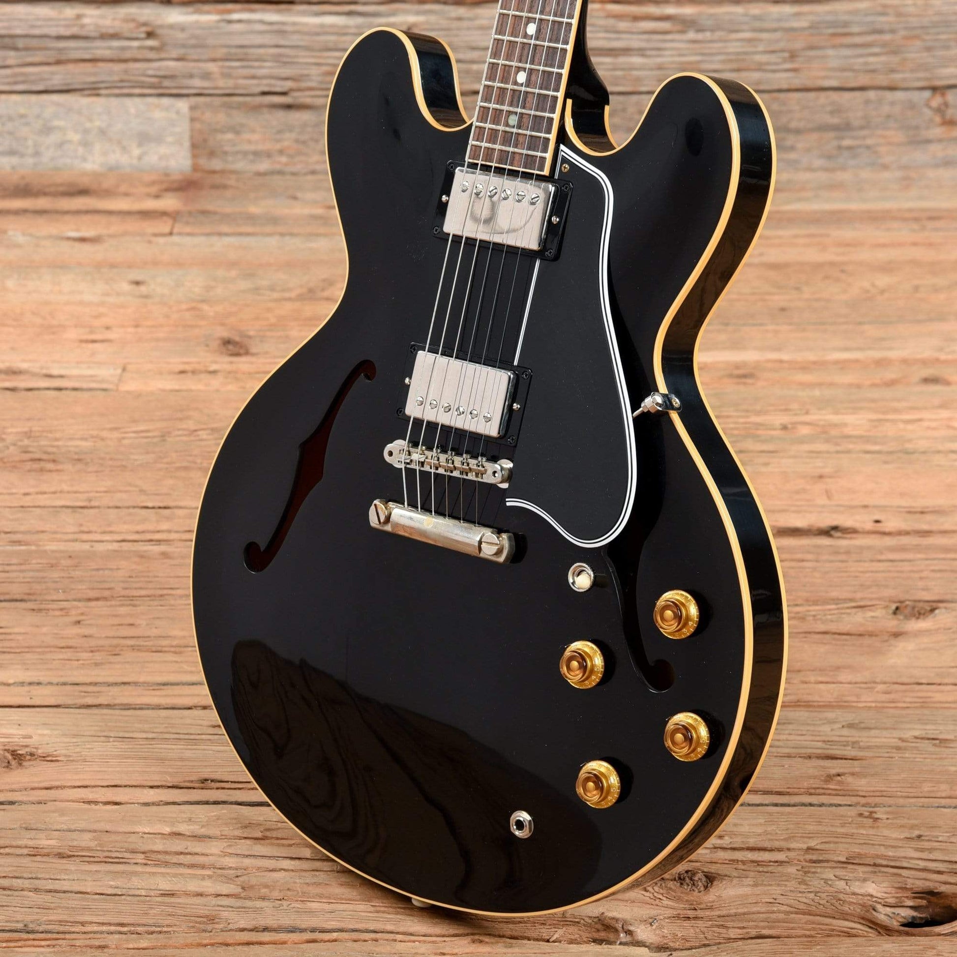 Gibson Custom Shop 1959 ES-335 Reissue "CME Spec" Antique Ebony VOS Electric Guitars / Semi-Hollow