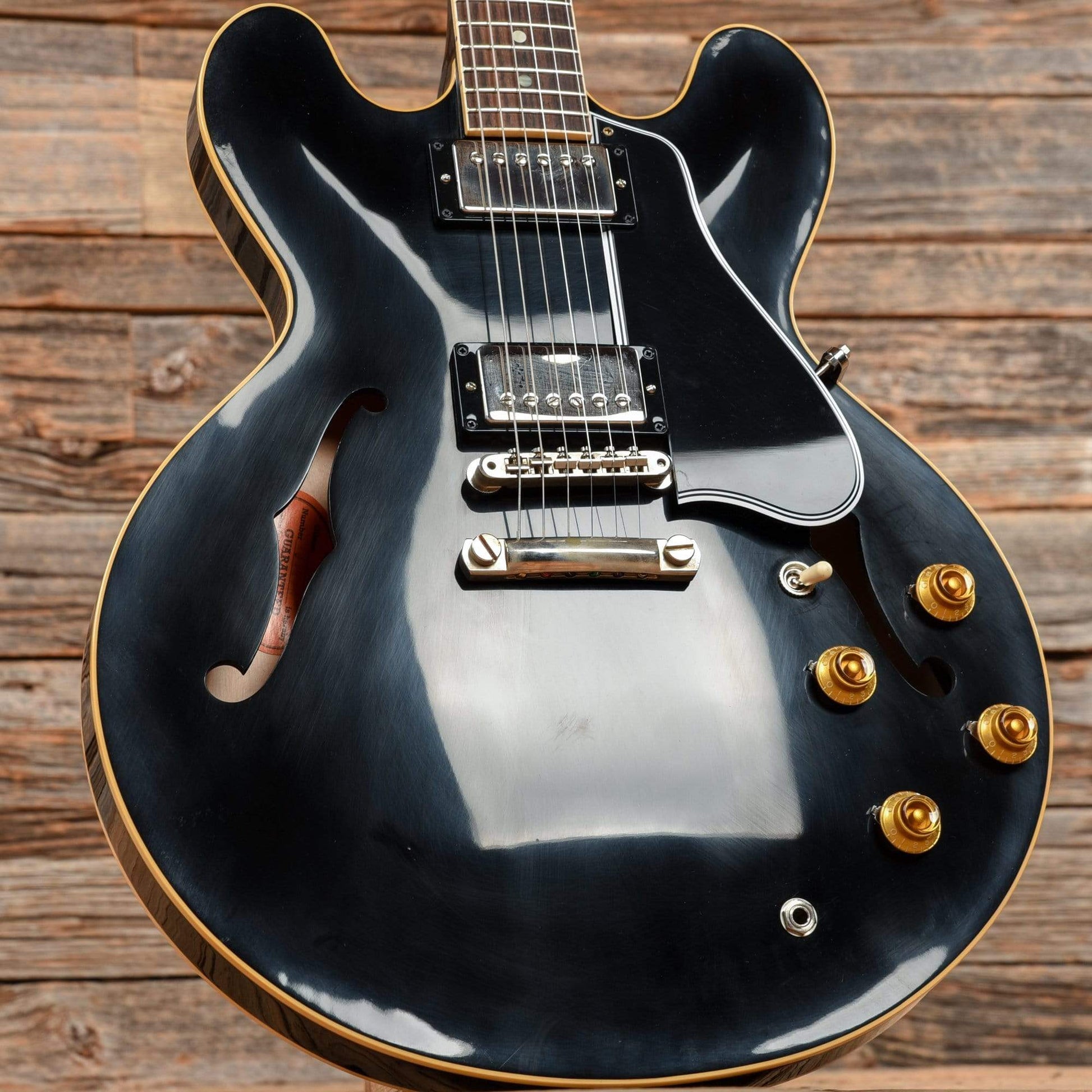 Gibson Custom Shop 1959 ES-335 Reissue "CME Spec" Antique Ebony VOS Electric Guitars / Semi-Hollow