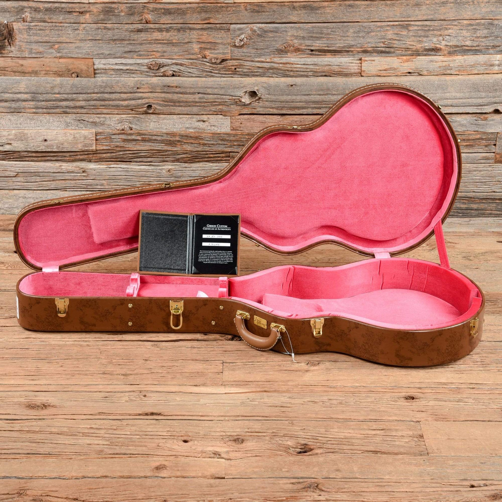 Gibson Custom Shop 1959 ES-335 Reissue "CME Spec" Antique Ebony VOS Electric Guitars / Semi-Hollow