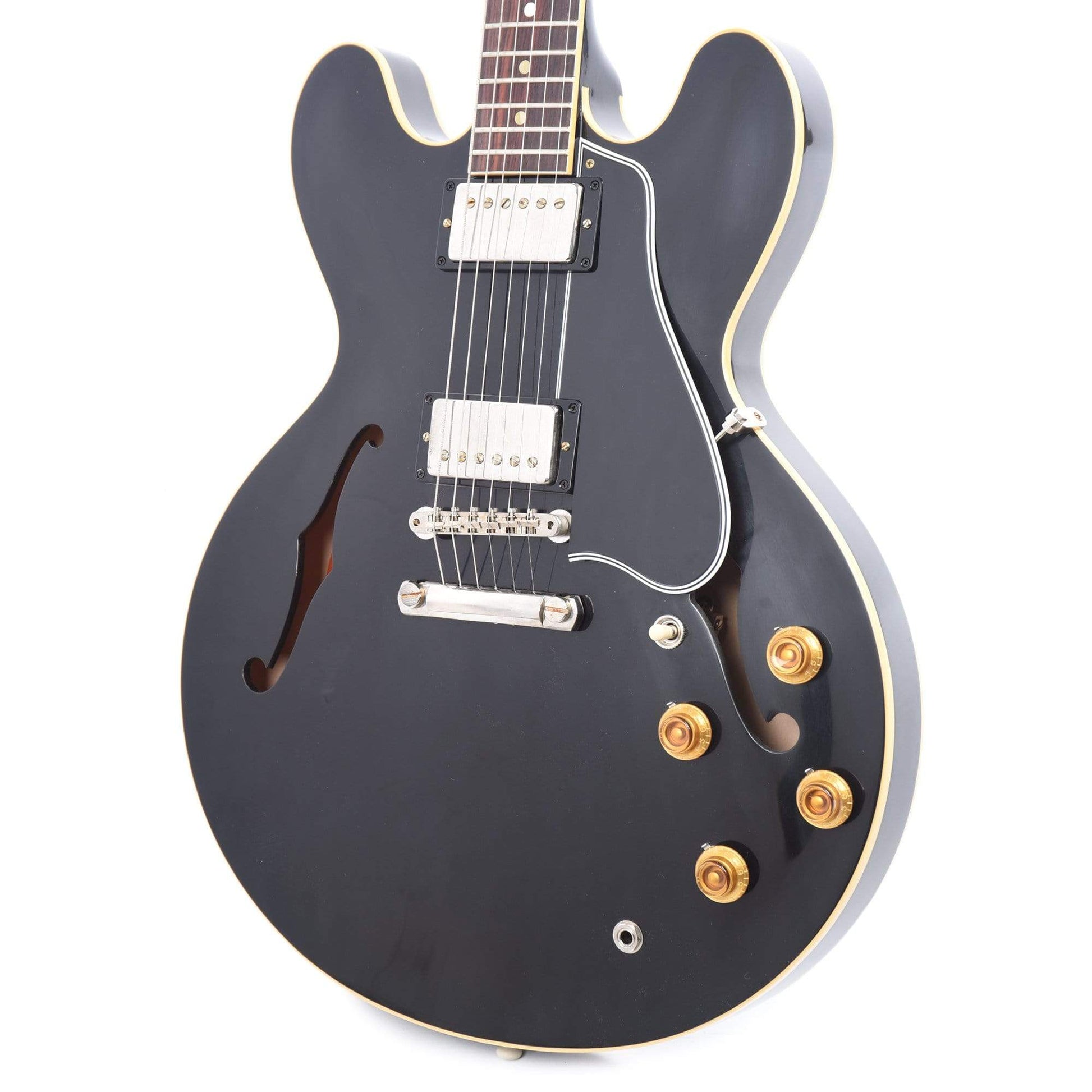 Gibson Custom Shop 1959 ES-335 Reissue "CME Spec" Antique Ebony VOS Electric Guitars / Semi-Hollow
