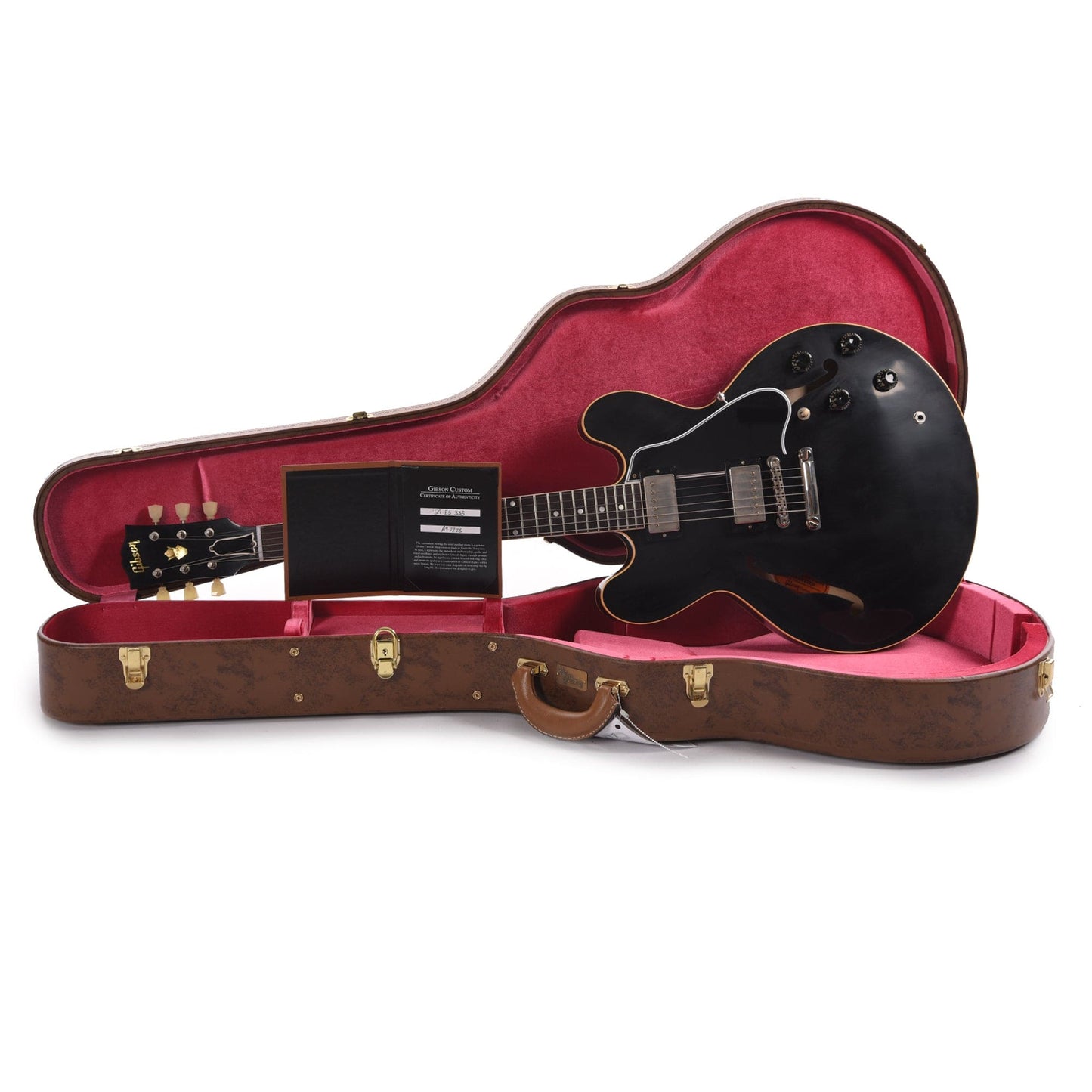 Gibson Custom Shop 1959 ES-335 Reissue "CME Spec" Antique Ebony VOS Electric Guitars / Semi-Hollow