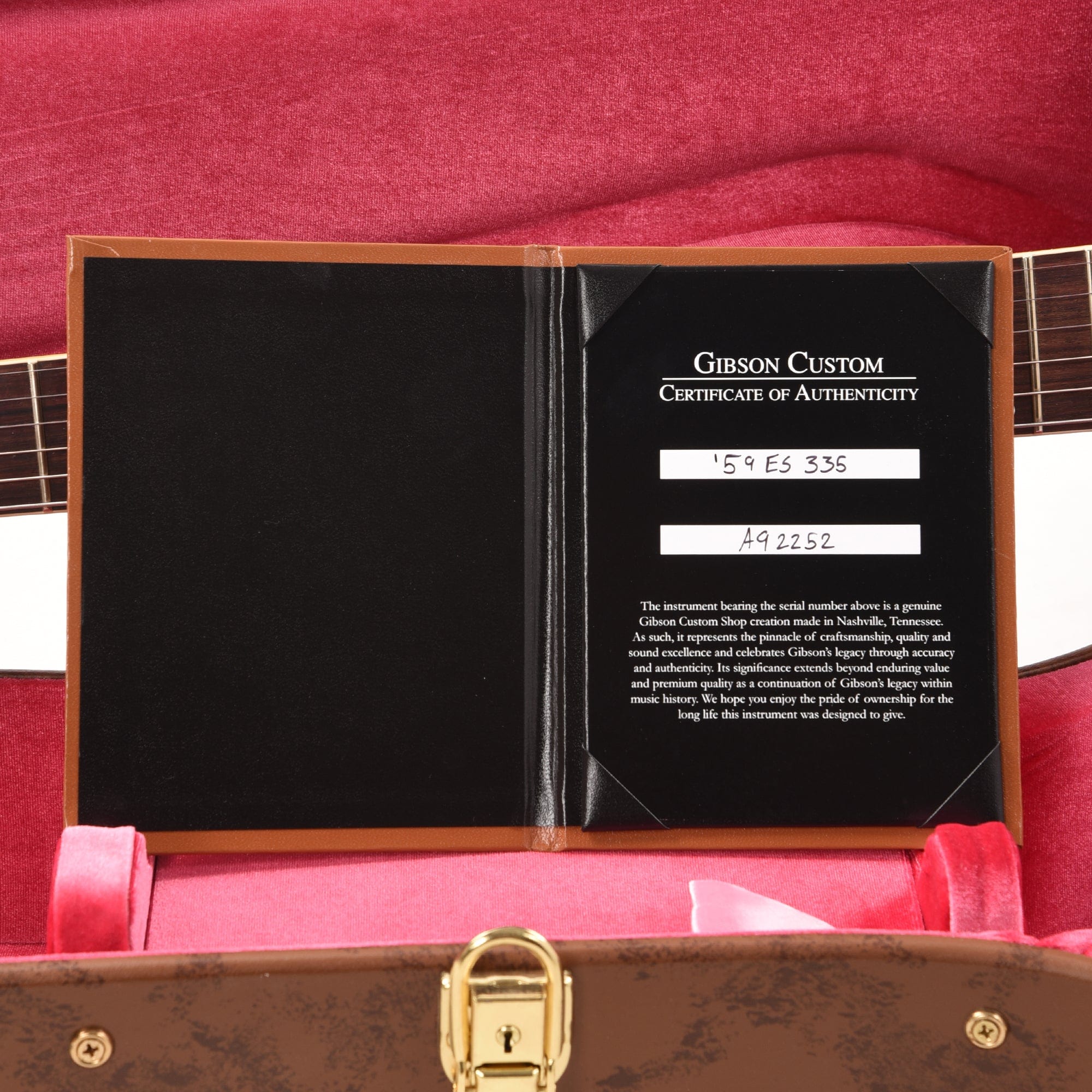 Gibson Custom Shop 1959 ES-335 Reissue 