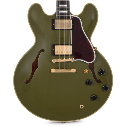 Gibson Custom Shop 1959 ES-355 Reissue Stop Bar "CME Spec" Antique Olive Drab VOS Electric Guitars / Semi-Hollow