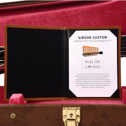 Gibson Custom Shop 1959 ES-355 Reissue Stop Bar "CME Spec" Antique Olive Drab VOS Electric Guitars / Semi-Hollow