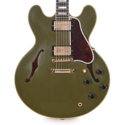 Gibson Custom Shop 1959 ES-355 Reissue Stop Bar "CME Spec" Antique Olive Drab VOS Electric Guitars / Semi-Hollow