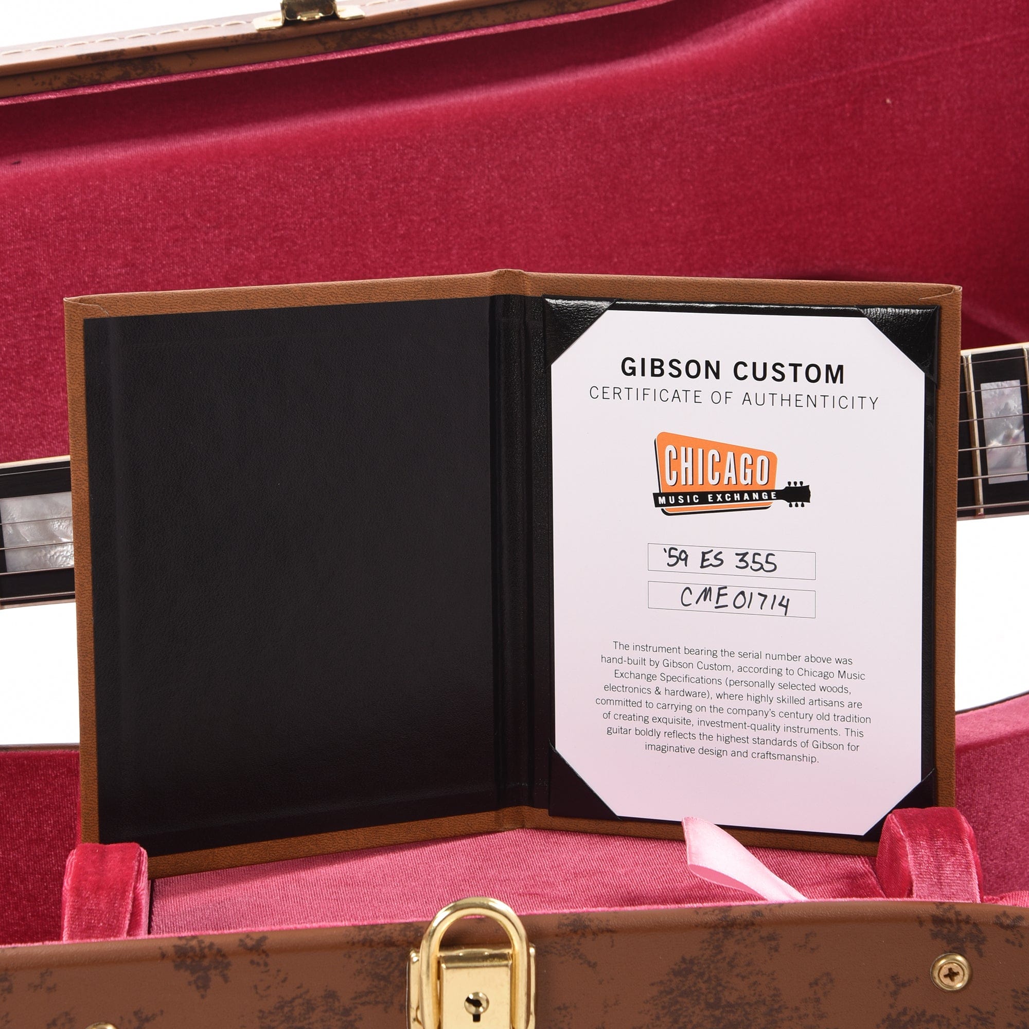 Gibson Custom Shop 1959 ES-355 Reissue Stop Bar 