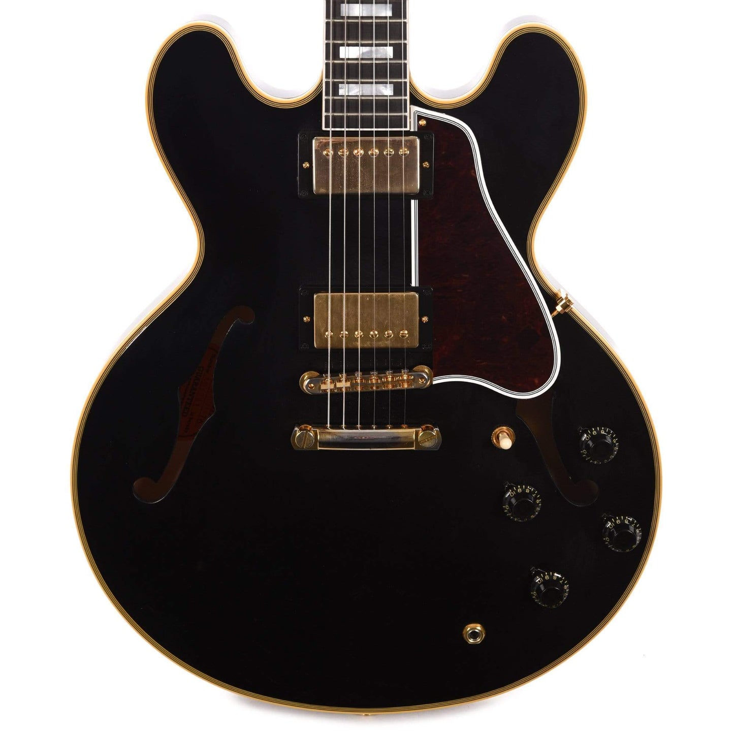 Gibson Custom Shop 1959 ES-355 Reissue Stop Bar Ebony VOS Electric Guitars / Semi-Hollow